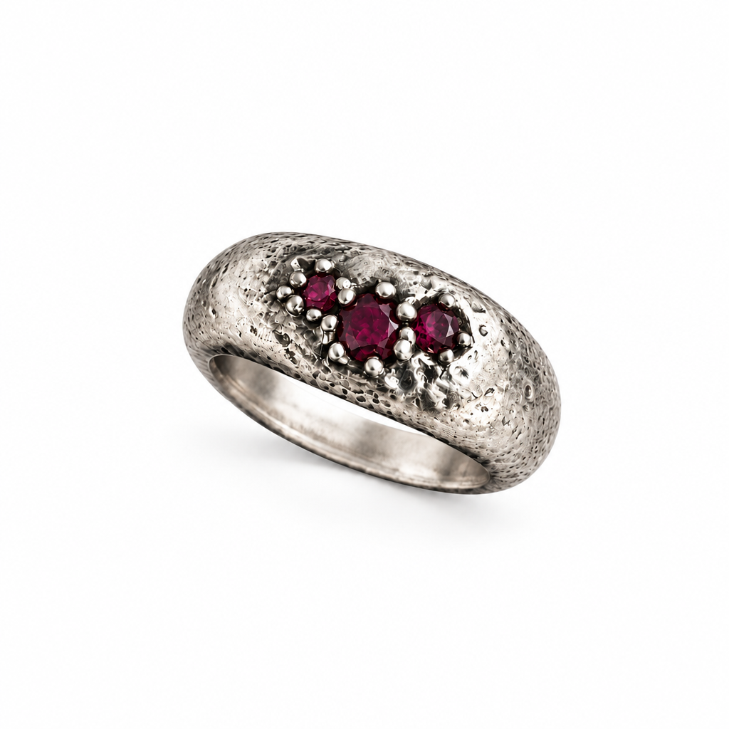 Triple Stone Ring